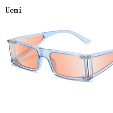 Load image into Gallery viewer, Retro Punk Square Sunglasses For Women Men  Designer Small Frame Silver Sun Glasses Trending Shades UV400 Ladies