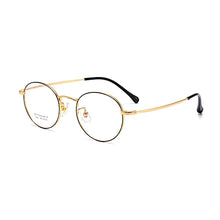 Load image into Gallery viewer, Retro Round Pure Titanium Frame Glasses For Women and Men Myopia Spectacles Selling