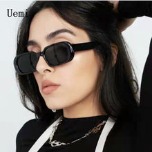 Load image into Gallery viewer, Retro Small Rectangle Sunglasses For Women Men Sexy Square Frame Sun Glasses Ladies Ins Popular Shades UV400 Eyeglasses