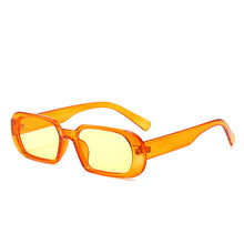 Load image into Gallery viewer, Retro Small Rectangle Sunglasses For Women Men Sexy Square Frame Sun Glasses Ladies Ins Popular Shades UV400 Eyeglasses