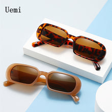 Load image into Gallery viewer, Retro Small Rectangle Sunglasses For Women Men Sexy Square Frame Sun Glasses Ladies Ins Popular Shades UV400 Eyeglasses