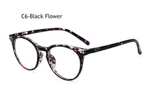 Load image into Gallery viewer, Retro Unisex Glass Frame for Men Women Black Eyeglass Frame Vintage Oval Clear Lens Glasses Optical Spectacle Nerd Party