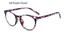 Load image into Gallery viewer, Retro Unisex Glass Frame for Men Women Black Eyeglass Frame Vintage Oval Clear Lens Glasses Optical Spectacle Nerd Party