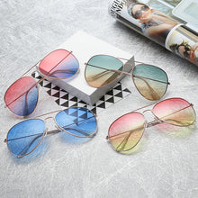 Load image into Gallery viewer, Retro  Vintage Clear lens Glasses Men Women Metal Frame Unisex Big Oval Party Eyewear Pilot Aviation Geek Eye Glass Frame
