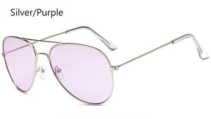 Retro  Vintage Clear lens Glasses Men Women Metal Frame Unisex Big Oval Party Eyewear Pilot Aviation Geek Eye Glass Frame