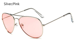 Retro  Vintage Clear lens Glasses Men Women Metal Frame Unisex Big Oval Party Eyewear Pilot Aviation Geek Eye Glass Frame