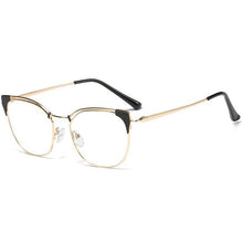 Carica l&#39;immagine nel visualizzatore di Gallery, Retro Female Cat Eyes Metal Alloy Optical Glasses Frames for Myopia &amp;Presbyopia ,Women Prescription Eyeglasses Glass Frame F0217
