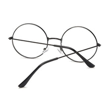 Load image into Gallery viewer, Retro Frame Round Glasses Metal Optical Eyeglasses Frame Vintage Clear Transparent Small Frame Unisex Eyewear