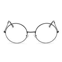 Load image into Gallery viewer, Retro Frame Round Glasses Metal Optical Eyeglasses Frame Vintage Clear Transparent Small Frame Unisex Eyewear