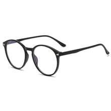 Load image into Gallery viewer, Retro Frame Round Glasses Nerd Optical Eyeglasses Clear Transparent Unisex Ultralight Plastic Eyewear