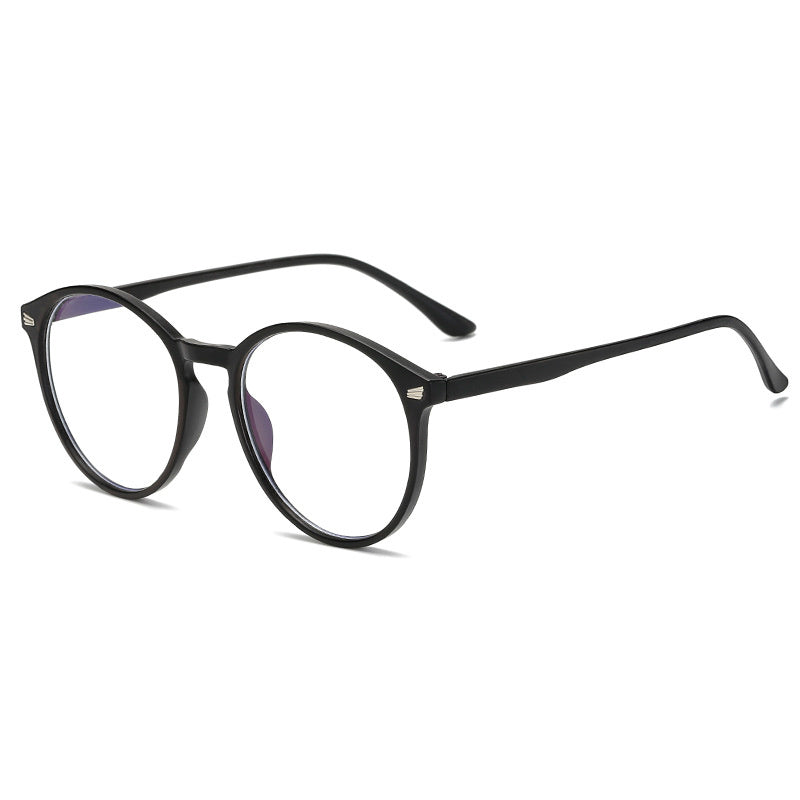 Retro Frame Round Glasses Nerd Optical Eyeglasses Clear Transparent Unisex Ultralight Plastic Eyewear