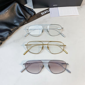Retro GENTLE RAFFLES Sunglasses Titanium Alloy Men's Women's B Titanium Myopia Prescription Eyeglasses Frame