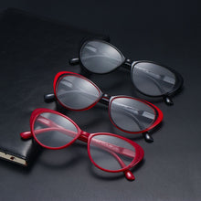 Load image into Gallery viewer, Retro Gaming Cat Eye Computer with Spring Hinges Readers Anti Glare UV Eyestrain Reading Glasses