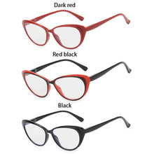 Load image into Gallery viewer, Retro Gaming Cat Eye Computer with Spring Hinges Readers Anti Glare UV Eyestrain Reading Glasses