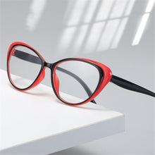 Load image into Gallery viewer, Retro Gaming Cat Eye Computer with Spring Hinges Readers Anti Glare UV Eyestrain Reading Glasses