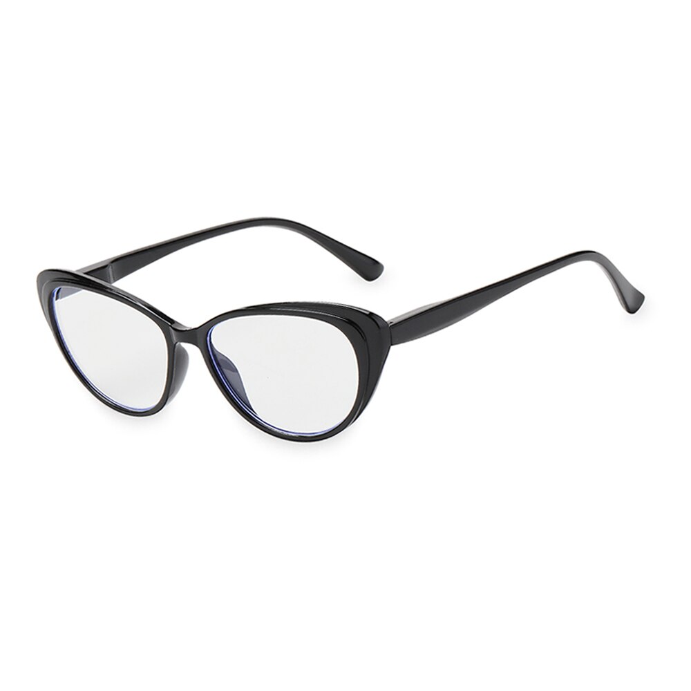 Retro Gaming Cat Eye Computer with Spring Hinges Readers Anti Glare UV Eyestrain Reading Glasses