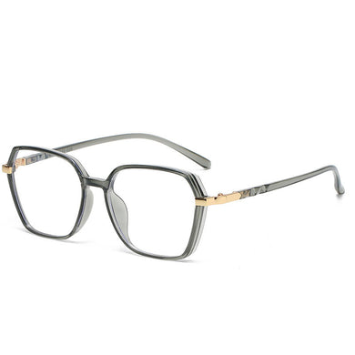 Retro Glasses Frame Computer Eyeglasses Vintage Women Men Anti-blue Light Transparent Clear Black Glasses