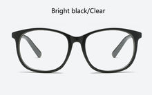 Carica l&#39;immagine nel visualizzatore di Gallery, Retro Glasses Transparent Square Optical EyeGlasses Frames Women Brand Designer Clear Fashion Fake Glasses Large Frames Eyewear
