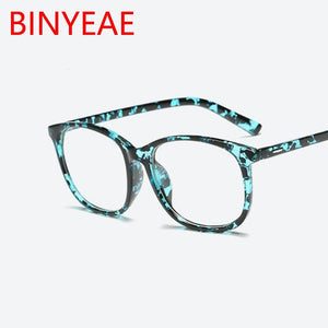Retro Glasses Transparent Square Optical EyeGlasses Frames Women Brand Designer Clear Fashion Fake Glasses Large Frames Eyewear