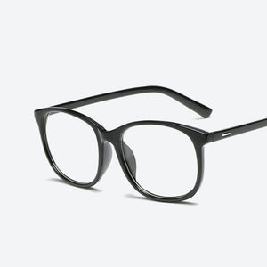 Retro Glasses Transparent Square Optical EyeGlasses Frames Women Brand Designer Clear Fashion Fake Glasses Large Frames Eyewear