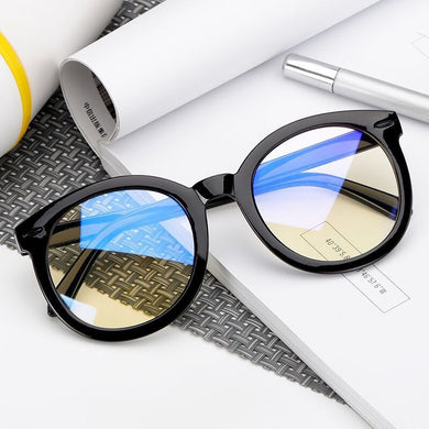 Retro Glasses Women Computer Glasses Big Size Reading Glasses Eyeglasses Clear Glasses Full Frame Vintage Glasses For Women