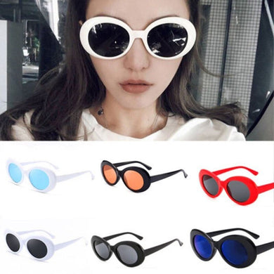 Retro Goggles Unisex Sunglasses Rapper Oval Shades Glasses High Sales Driving Outdoor Sports Driver Goggles Gift