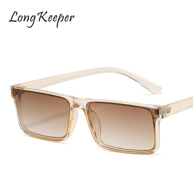 Retro Gradient Women's Sunglasses Brand Designer Rectangle Sunglasses Vintage Ladies Eyeglasses Oculos Eyewear Female UV400