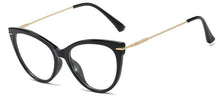 Carica l&#39;immagine nel visualizzatore di Gallery, Retro Green Glasses Frame Myopia Nerd  Eyeglasses Frame Women TR90 Ultra light frame Cat Eye Glasses Sexy Eyewear Optical