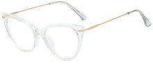 Carica l&#39;immagine nel visualizzatore di Gallery, Retro Green Glasses Frame Myopia Nerd  Eyeglasses Frame Women TR90 Ultra light frame Cat Eye Glasses Sexy Eyewear Optical