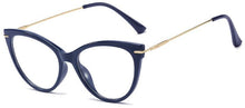Carica l&#39;immagine nel visualizzatore di Gallery, Retro Green Glasses Frame Myopia Nerd  Eyeglasses Frame Women TR90 Ultra light frame Cat Eye Glasses Sexy Eyewear Optical