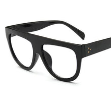 Load image into Gallery viewer, Retro Leopard Round Frame Glasses Oversized Frame Eyeglasses Men Women Vintage Prescription Lens Glasses Optical Eyewear