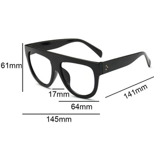 Retro Leopard Round Frame Glasses Oversized Frame Eyeglasses Men Women Vintage Prescription Lens Glasses Optical Eyewear