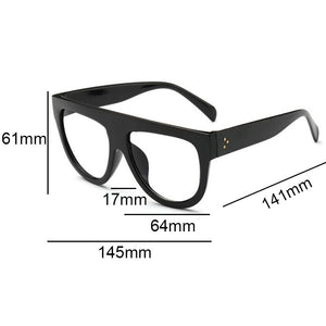 Retro Leopard Round Frame Glasses Oversized Frame Eyeglasses Men Women Vintage Prescription Lens Glasses Optical Eyewear