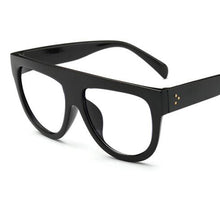 Load image into Gallery viewer, Retro Leopard Round Frame Glasses Oversized Frame Eyeglasses Men Women Vintage Prescription Lens Glasses Optical Eyewear