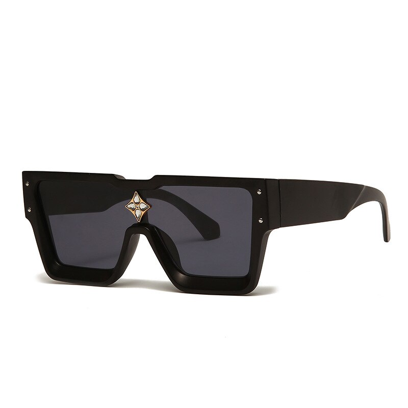 Retro  Sunglasses Men Hip Hop Glasses  Square Millionaire Diamond Sunglasses Driving Glasses