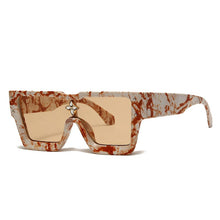 Load image into Gallery viewer, Retro  Sunglasses Men Hip Hop Glasses  Square Millionaire Diamond Sunglasses Driving Glasses
