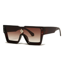 Load image into Gallery viewer, Retro  Sunglasses Men Hip Hop Glasses  Square Millionaire Diamond Sunglasses Driving Glasses