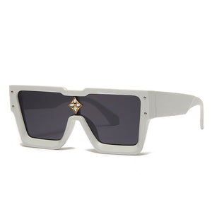 Retro  Sunglasses Men Hip Hop Glasses  Square Millionaire Diamond Sunglasses Driving Glasses