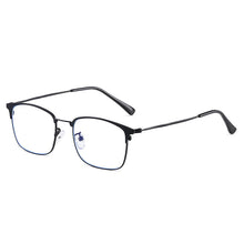 Load image into Gallery viewer, Retro Mens Glasses Frame Computer Eyeglasses Frame Women Anti-blue Light Transparent Clear Pink Metal Frame