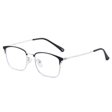 Load image into Gallery viewer, Retro Mens Glasses Frame Computer Eyeglasses Frame Women Anti-blue Light Transparent Clear Pink Metal Frame