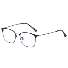 Load image into Gallery viewer, Retro Mens Glasses Frame Computer Eyeglasses Frame Women Anti-blue Light Transparent Clear Pink Metal Frame