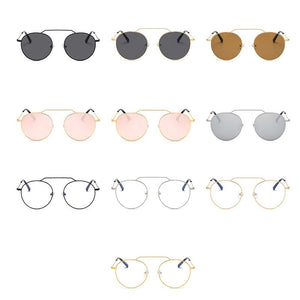 Retro Metal Round Frame Trendy Sunglasses Women 2023   Womens Designer Gg Lady Sun Glasses
