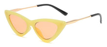 Load image into Gallery viewer, Retro Metal Triangle Women Stylish Sun Glasses  Summer Street Show Decoration Vocation Accessories S21129