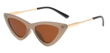 Load image into Gallery viewer, Retro Metal Triangle Women Stylish Sun Glasses  Summer Street Show Decoration Vocation Accessories S21129