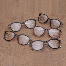 Load image into Gallery viewer, Retro Myopia Glasses for Women Tr90 Ultra Light Full Frame Oval Large Frame Thin Lens for Men