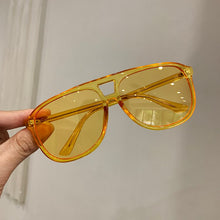 Load image into Gallery viewer, Retro  Special Offer Big Frame Yellow Sunglasses Men Women Trendy People Street Pography Travel Beach Essentials