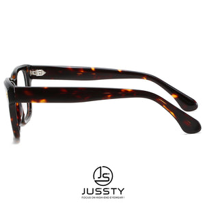 Retro Optical Eyeglasses Frame Men Leopard Acetate Prescription Glasses Frame Male Vintage High End Myopia Spectacles Big Square