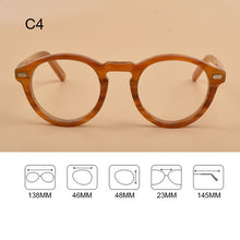 Load image into Gallery viewer, Retro Optical Glasses Frame Johnny Depp Glasses Men Women Computer Goggles Brand Design Vintage Classsics Acetate Frame Eyewear