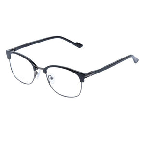 Retro Optical Glasses Frame Men Vintage Rectangle TR90 Metal Eyeglasses Clear Lens Prescription Myopia Women Frame DD1511