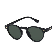 Load image into Gallery viewer, Retro Oval Round Sunglasses Women/Men Brand Designer Small Black Shades Sun Glasses Vintage UV400 Oculos De Sol